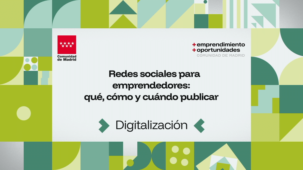 ES Saltar navegación Buscar Crear Imagen del avatar Redes sociales para emprendedores qué, cómo y cuándo publicar